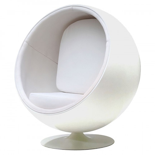 кресло eero ball chair белое в Екатеринбурге