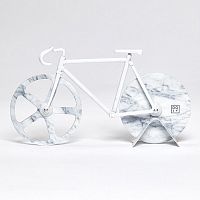 нож для пиццы из нержавеющей стали the fixie, белый мрамор в Екатеринбурге