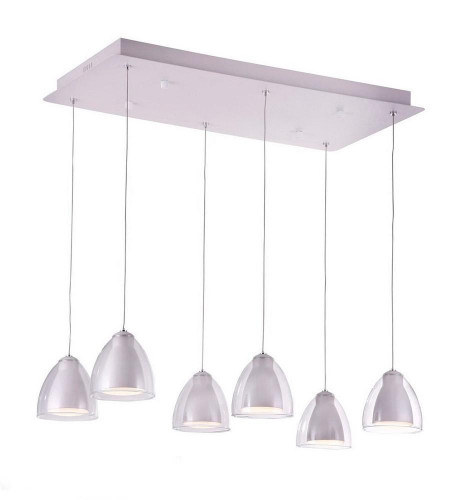 подвесная люстра idlamp mirella 394/6-ledwhite в Екатеринбурге