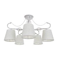 потолочная люстра idlamp vilucchio 556/5pf-whitepatina в Екатеринбурге