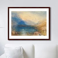 картина: the lake of zug, 1842г. в Екатеринбурге