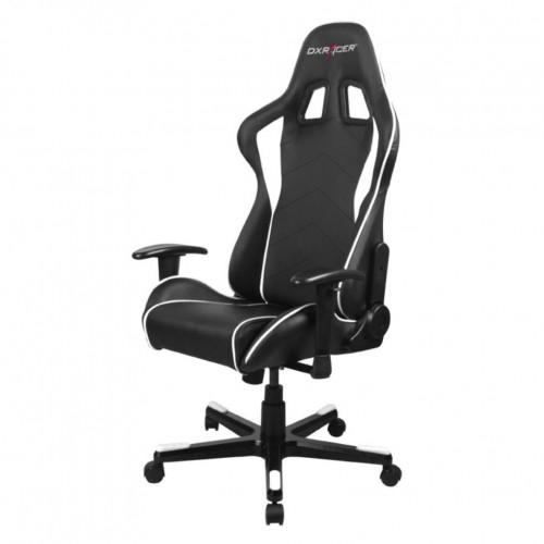 кресло геймерское dxracer formula черно-белое в Екатеринбурге