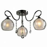 потолочная люстра idlamp merinella 877/3pf-darkchrome в Екатеринбурге