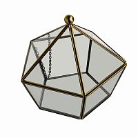 флорариум стеклянный в винтажном стиле diamond shape в Екатеринбурге