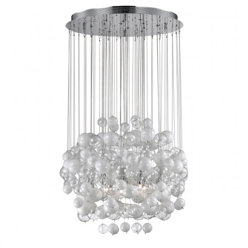 подвесная люстра ideal lux bollicine sp14 bianco в Екатеринбурге