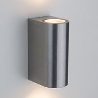 уличный настенный светильник elektrostandard 1703 techno pillar хром 4690389117145 в Екатеринбурге