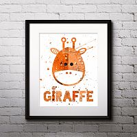 постер giraffe а4 в Екатеринбурге