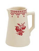 кувшин , л красные шашечки (фаянс) comptoir de famille в Екатеринбурге