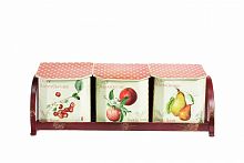 набор емкостей для хранения на подставке fruits в Екатеринбурге