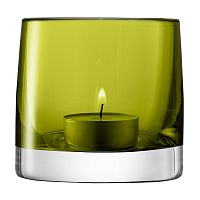подсвечник стеклянный зеленый для чайной свечи light colour, 8,5 см в Екатеринбурге